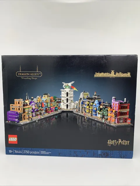 LEGO Harry Potter: Diagon Alley Wizarding Shops (76444) DAMAGED BOX