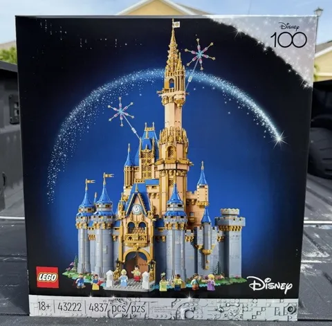 LEGO Disney 43222 Disney Castle — New, Factory Sealed, Unopened