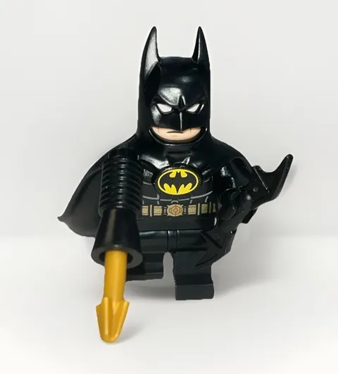 ✅ LEGO Super Hero Tim Burton’s Batman Minifigure sh0880 With Grapple Gun (1992)