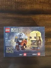 LEGO BrickHeadz 40751 Legolas & Gimli Lord of the Rings LOTR New Sealed Retired