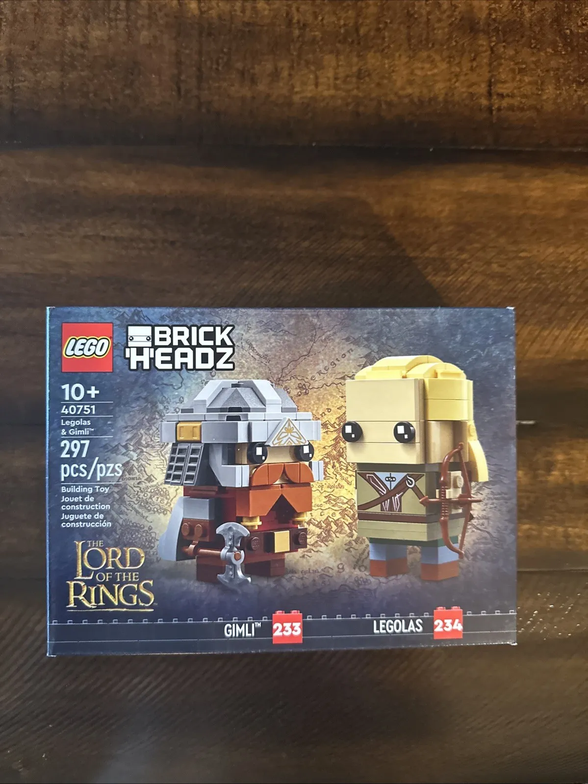LEGO BrickHeadz 40751 Legolas & Gimli Lord of the Rings LOTR New Sealed Retired