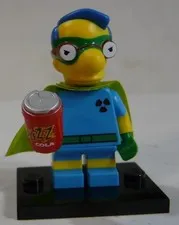 Lego Minifigure Milhouse Fallout Boy The Simpsons Series 2 Collectible Fig 71009