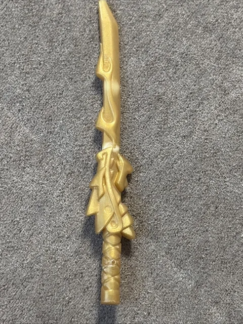 LEGO NINJAGO - Minifig, Weapon Sword, Katana (Dragon Guard) - Pearl Gold