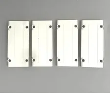 LEGO Parts - White Technic, Panel Plate 5 x 11 x 1 - No 64782 - QTY 4