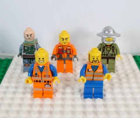 City Lego Mini Figure Lot of 5 Minifigures