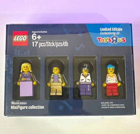 LEGO Musicians Minifigure Collection 5004421 Limited Edition 2016 1/4 Toys R Us