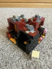 LEGO Minecraft: Micro World: The Nether (21106) With Manuals, Nearly Complete