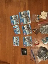 LEGO City 60030 Prison Island W/Mini figures (missing pieces listed)