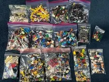 Lego Huge Mini Figure Parts Lot 100's Star Wars City Ninjago Minecraft Weapons