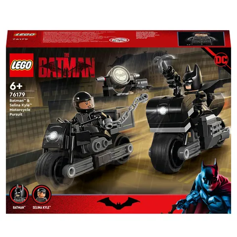 LEGO Super Heroes Batman™ & Selina Kyle™ Motorcycle Chase 76179 Toy Building Blo