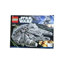 LEGO Star Wars 7965 Millennium Falcon Instruction Manual Book 1 ONLY