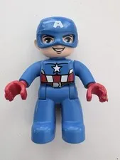 Lego Duplo Captain America Marvel Avengers 2.75” Figure Super Heroes 2020 NWOT