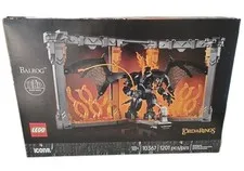 LEGO Icons The Lord of the Rings: Balrog Book Nook Complete Set (10367)