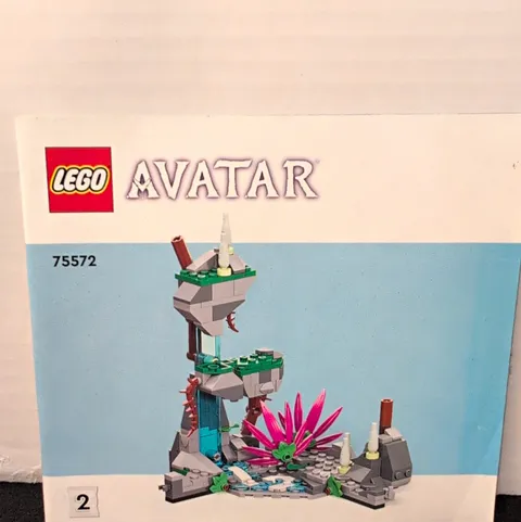 LEGO Avatar 75572 Instruction Manual Manual Booklet Illustrated Bag 2