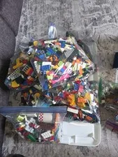 LEGO 20 lbs Bulk Lot Random Parts Pieces Bricks Plates- Clean