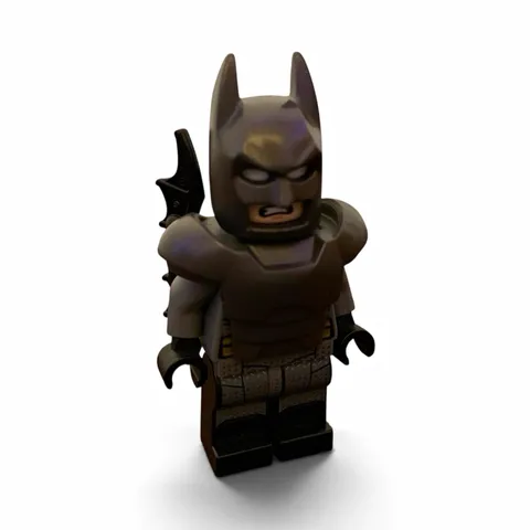 LEGO Batman Minifigure Black Suit w/ Bat Wings Plastic Figure