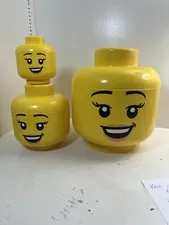 LEGO Minifigures Storage Head Ultimate 3-Piece Set: