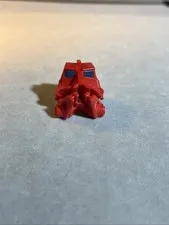 Bionicle head connector block Red Trans -Md blue eye/ brain stalk 32553, 32554
