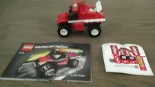 Terrain Crusher (8130) 100% Complete w Instructions & Sticker Sheet