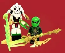 LLOYD EVIL NINJAGO LEGO + SAMUKAI (p)
