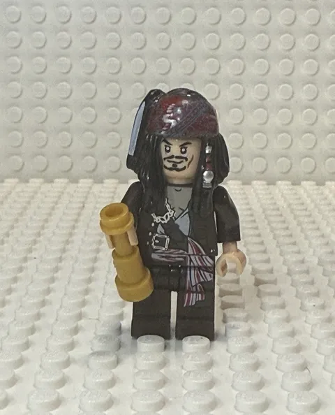 LEGO Pirates of the Caribbean Captain Jack Sparrow Minifigure poc034 Set 71042