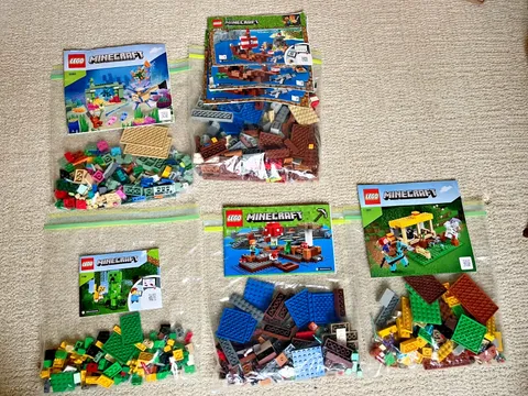Lego Minecraft Sets Overworld lot : Used