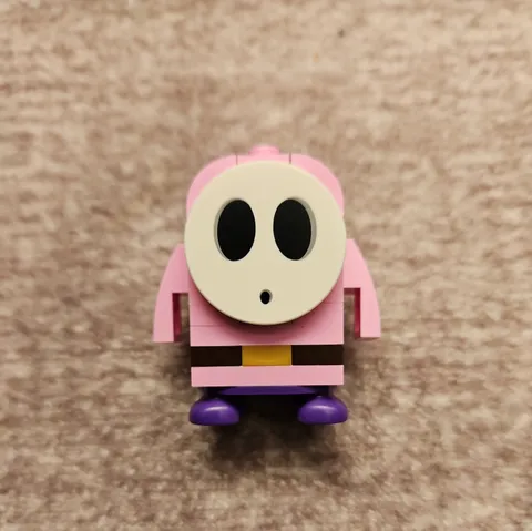 Pink Shy Guy Lego Super Mario 71434 Minifigure Mini Figure