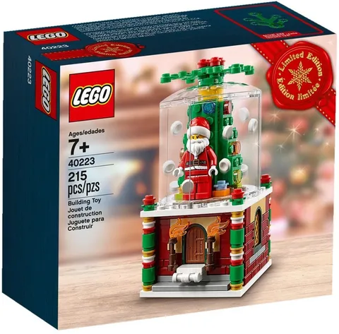 Lego 40223 Creator Seasonal Christmas Santa Snowglobe 2016 - Brand New Sealed