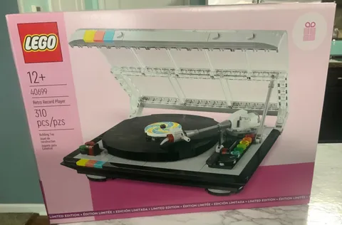 LEGO 40699 Retro Record Player Exclusive Collectible Set Sealed New