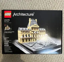 LEGO Architecture Landmark Series Louvre 21024 695pcs 12+ Booklet Box