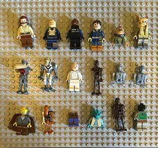 LEGO Star Wars, etc. RARE Minifigures Incomplete. Read Description!