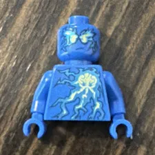LEGO Nrg Jay Head and Torso.