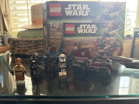 LEGO Star Wars: Barc Speeder with Sidecar (75012) 99% Complete Captain Rex Mint
