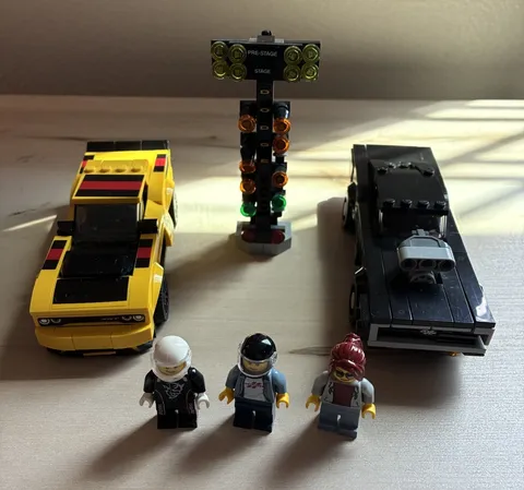 LEGO Speed Champions 75893 Dodge Challenger SRT Demon & 1970 Dodge Charger 99.9%