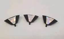 LEGO 1990s Space UFO Roboforce Black Panel 3 x 5 Holographic Sticker 30034pb01