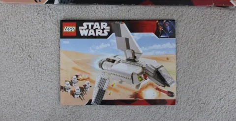 LEGO Star Wars Imperial Landing Craft 7659 Instruction Manual Booklet Only