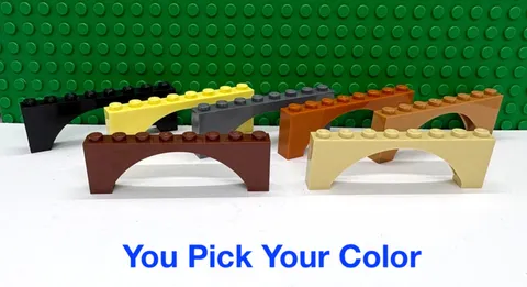 LEGO Castle 1x8x2 Arch "You Pick Your Color and Qty" NEW