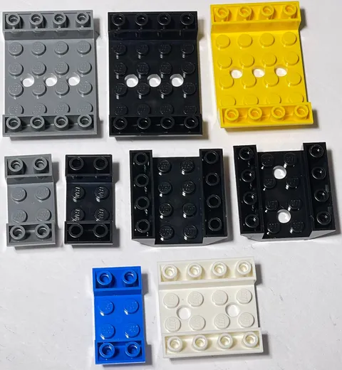 LEGO® Slope, Inverted 45 4854 (4x4) 4871 (Cutout) 72454 (Holes) 60219 (Choose)