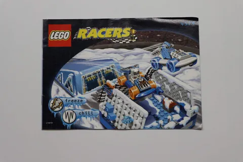 LEGO® Racers 4579 Ice Ramp Racers Instruction Manual Only!