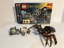 Lego Lord of the Rings Shelob Attacks 9470 100% Complete Box No Instructions