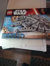 Lego Star Wars Millennium Falcon  #75105 (box and book only) used,