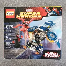 NEW LEGO Marvel Super Heroes Ultimate Spider-Man 76036 Carnage SHIELD Sky Attack