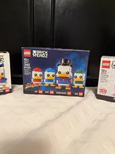 LEGO Disney BrickHeadz Retired Lot 40377 40476 40477 Donald Daisy Scrooge NEW