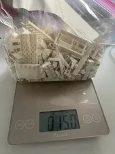15 oz Lot of Used White Building Bricks – LEGO & Compatible Mixed