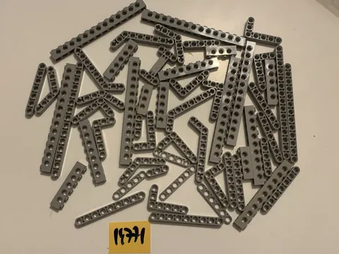 Lego BRiques Light Grey Hole Part Lot