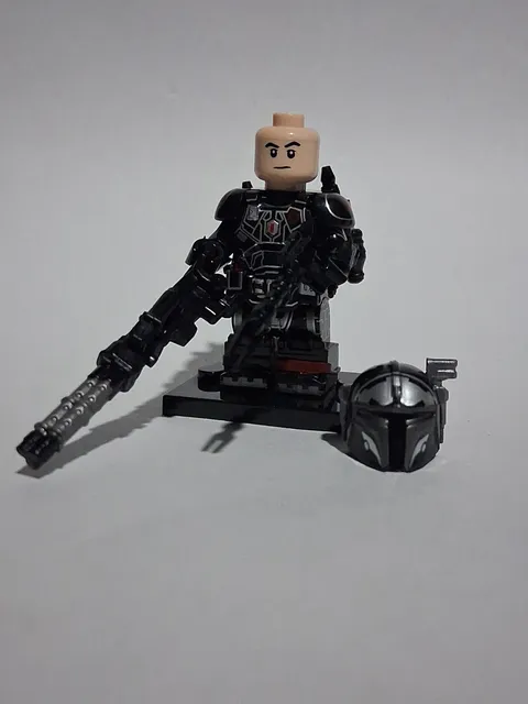 Star Wars Armored Mandalorian Heavy Force Paz Visla Custominifig Lego New