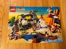 Lego Western Boulder Cliff Canyon (6748) Instruction Booklet Only
