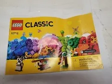 Lego classic  instruction book 10712  / me17 r3 d16