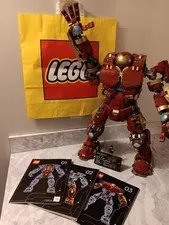 LEGO Marvel Hulkbuster Infinity Saga 76210 w/ Box, Manuals, 4049 pcs