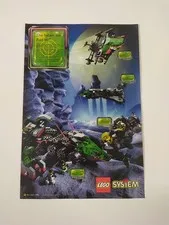 Rare Advertising Flyer Advertising Sheet LEGO Space 6897 6984 6933 6957 6933 1992